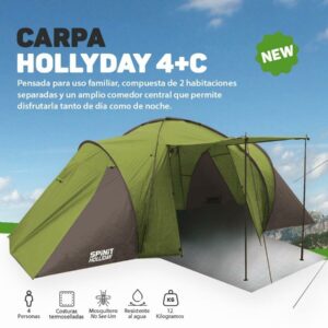Carpa Spinit Holliday 4+C