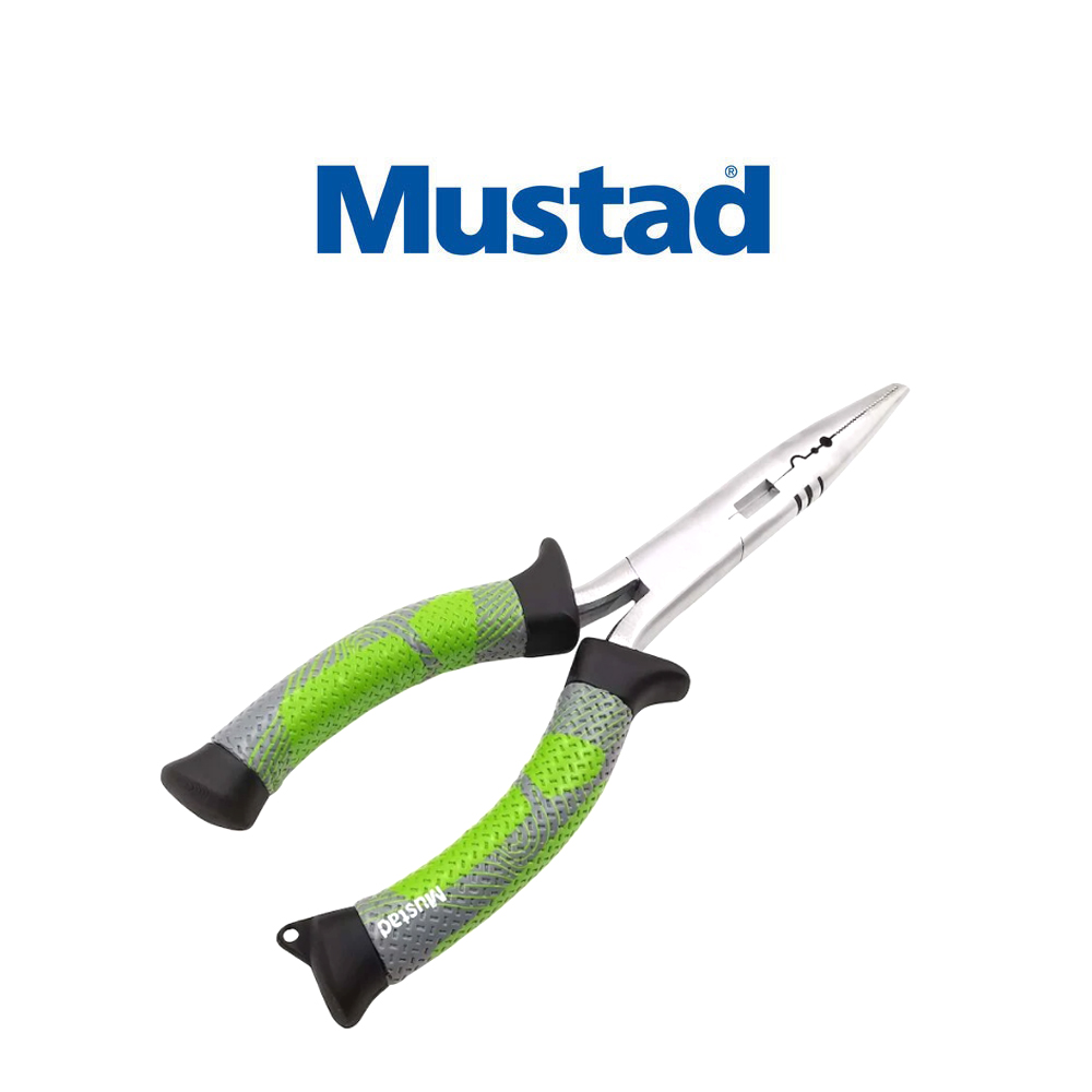 Pinza Mustad Alicate MT114 Punta Fina y Abre Llaveros 7" - Imagen 2